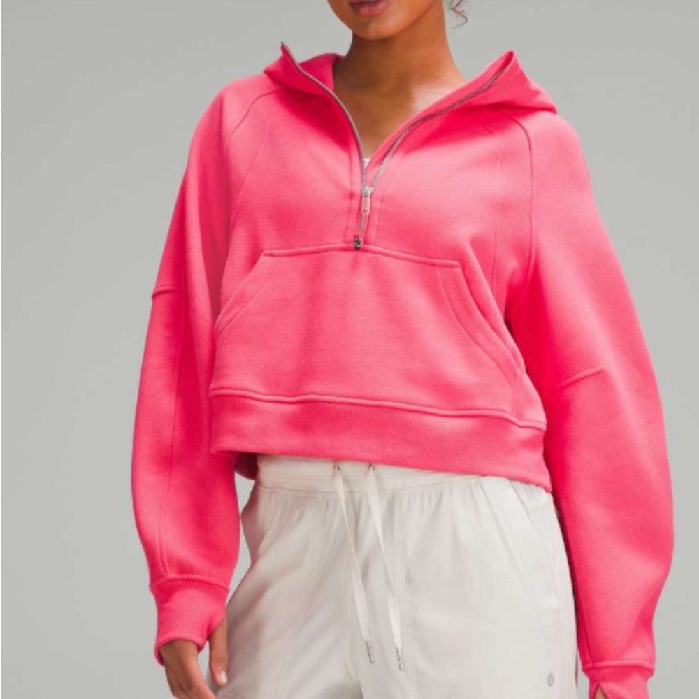 Pink Lululemon scuba XS/S
